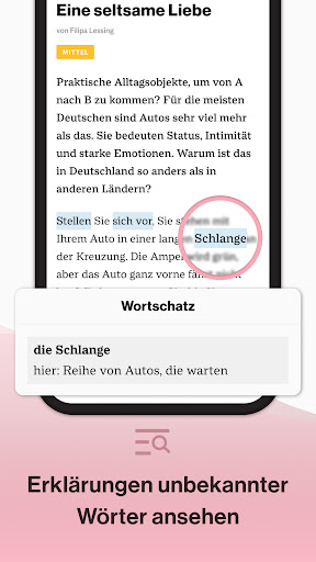 Deutsch perfekt lernen ekran görüntüsü