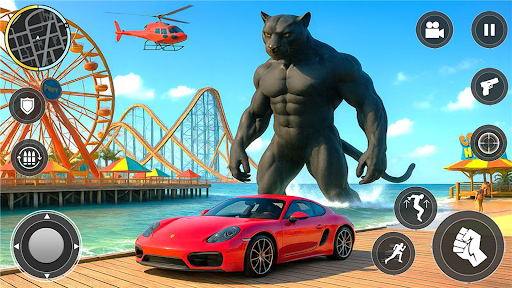 Wild Panther Hero City Fight ekran görüntüsü