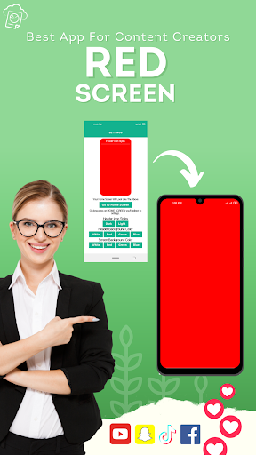 Green screen - chroma key ekran görüntüsü