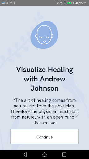 Visualize Healing with Andrew  ekran görüntüsü