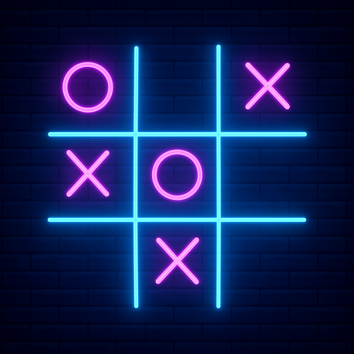 Tic Tac Glow - 2 Player Game