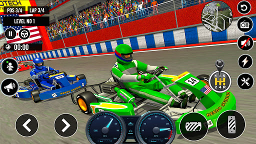 Go Kart Yarış Oyunları 3D ekran görüntüsü