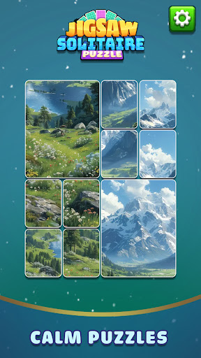 Jigsaw Solitaire Puzzle ekran görüntüsü