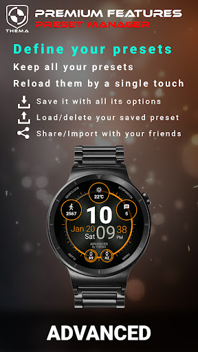 Advanced Watch Face ekran görüntüsü