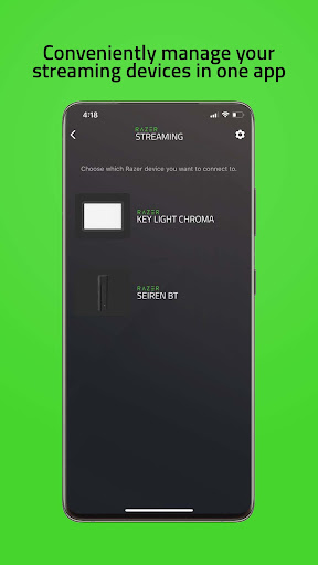 Razer Streaming ekran görüntüsü