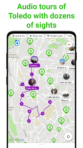 Toledo Tour Guide:SmartGuide ekran görüntüsü