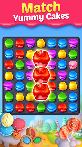 Cake Smash Mania - Match 3 ekran görüntüsü