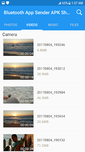 Bluetooth App Sender APK Share ekran görüntüsü