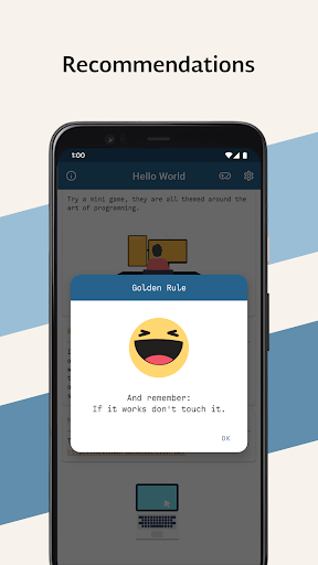 Hello World ekran görüntüsü