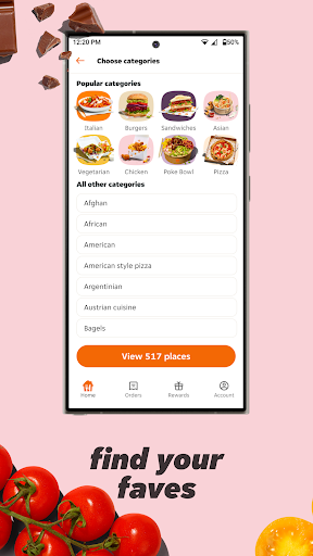Just Eat - Food Delivery ekran görüntüsü