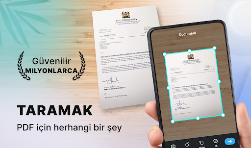 PDF Tarayıcı: belge tarama pdf ekran görüntüsü