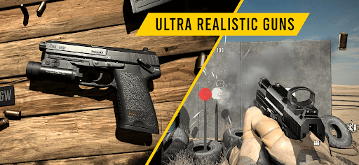 GUNSIM - 3D FPS Shooting Guns ekran görüntüsü
