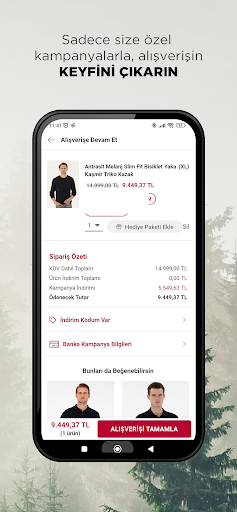 Pierre Cardin Online Alışveriş ekran görüntüsü