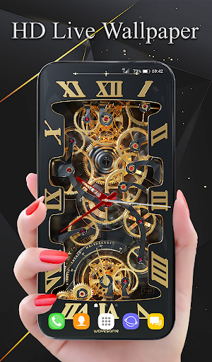 Tourbillon 3D Duvar Kağıdı ekran görüntüsü