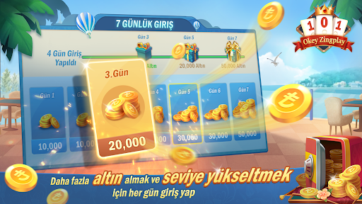 101 Okey Zingplay ekran görüntüsü