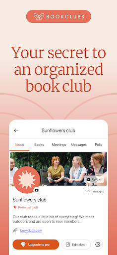 Bookclubs: Book Club Organizer ekran görüntüsü