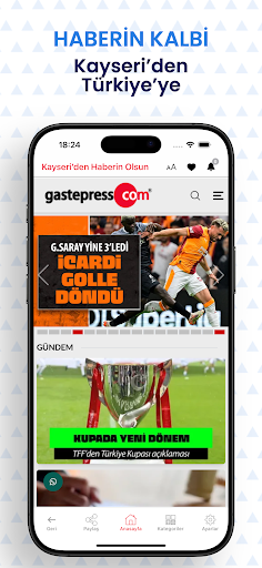 Gastepress ekran görüntüsü