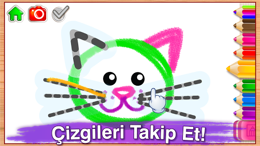 Resim çizme Oyunu Bebek Boyama ekran görüntüsü