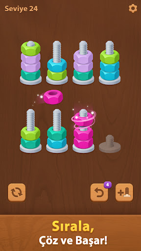 Nuts Sort Journey ekran görüntüsü
