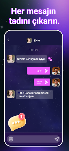 Zivio - Canlı Video Sohbet ekran görüntüsü