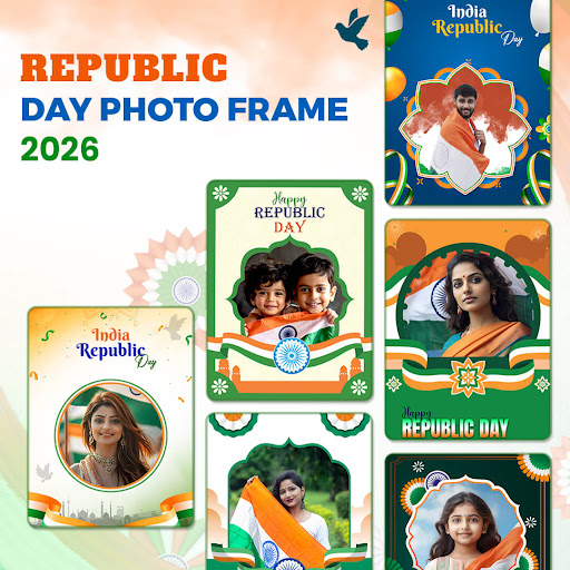 Republic Day Frames Editor ekran görüntüsü