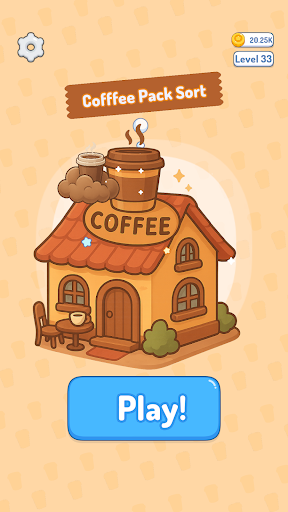 Coffee Pack Sort ekran görüntüsü