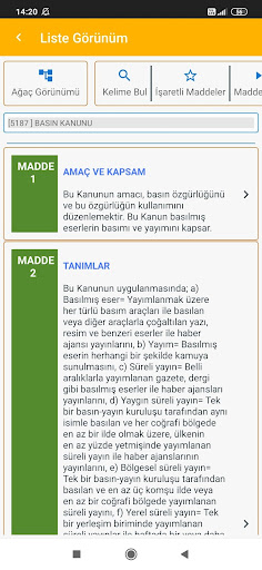 İş Kanunu ekran görüntüsü