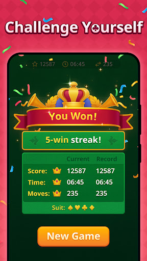 Classic Card: Spider Solitaire ekran görüntüsü