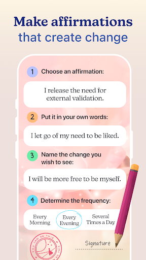 Enchant: Powerful Affirmations ekran görüntüsü