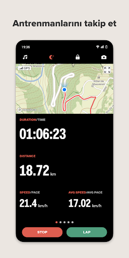 Sports Tracker ekran görüntüsü