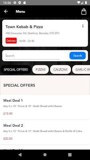 Town Kebab & Pizza ekran görüntüsü