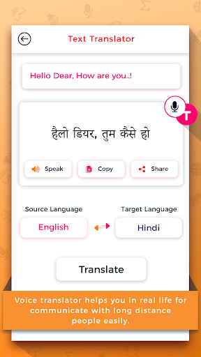 Text & Voice Translator ekran görüntüsü