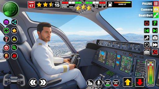 Plane Simulator Flight Game 3D ekran görüntüsü