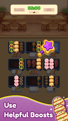 Grill Master: Food Sort Puzzle ekran görüntüsü