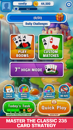 235 Card Game ekran görüntüsü