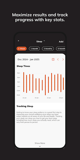 North Park Fitness App ekran görüntüsü