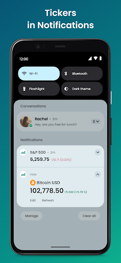 Stock Widget ekran görüntüsü