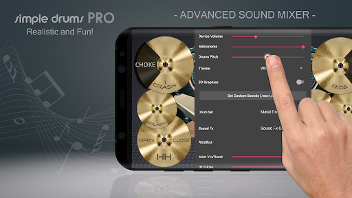 Simple Drums Pro: Virtual Drum ekran görüntüsü
