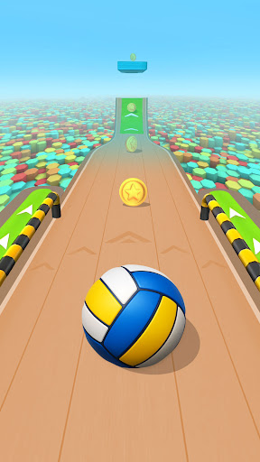 Sky Parkour Run: Ball Game ekran görüntüsü