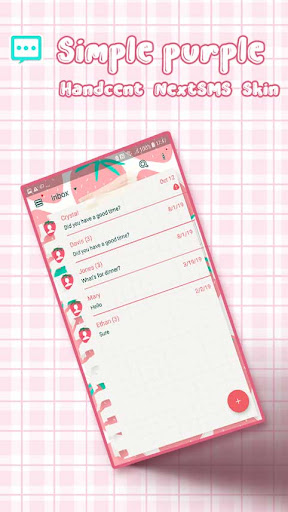 Strawberry diary Next SMS ekran görüntüsü