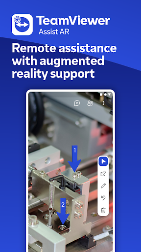 TeamViewer Assist AR (Pilot) ekran görüntüsü