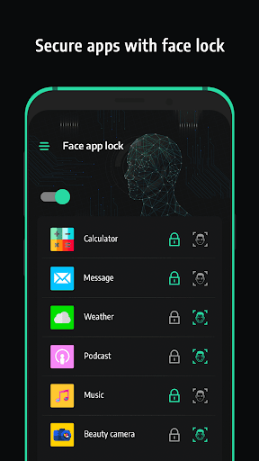 Applock with Face ekran görüntüsü