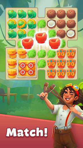 Cradle of Maya: Match 3 Puzzle ekran görüntüsü