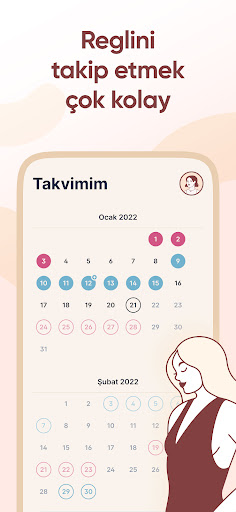 Privé: Adet Takvimi & Regl ekran görüntüsü