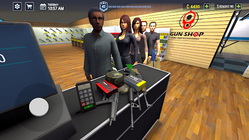Gun Shop Simulator 3D Shooting ekran görüntüsü