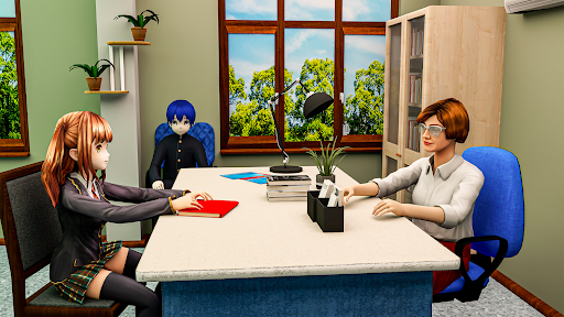 Anime High School Story Games ekran görüntüsü