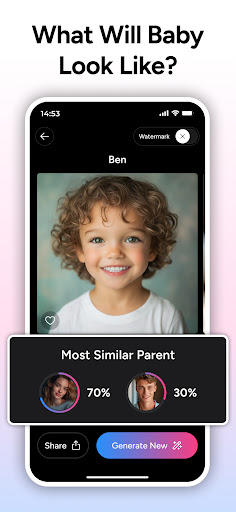 AI Baby Generator - TinyFaces ekran görüntüsü