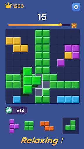 Block Puzzle Brick Blast ekran görüntüsü