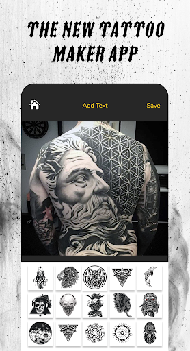 Tattoo Maker - Tattoo On Photo ekran görüntüsü