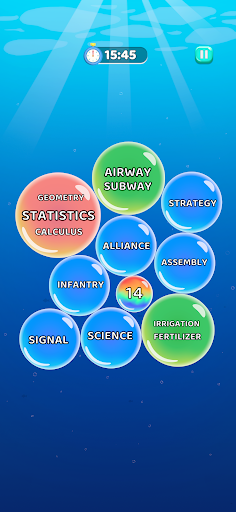 Bubble Associations ekran görüntüsü